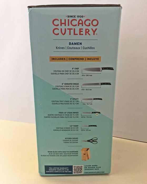 Набір кухонних ножів Chicago Cutlery Damen. Оригінал. З США. Новий