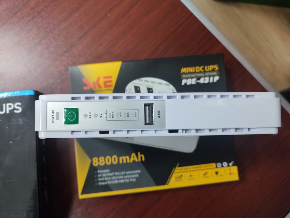 ДБЖ MIni Ups для роутерів/комутаторів/PON/POE-431P SKE POE-431P/L 5/7.