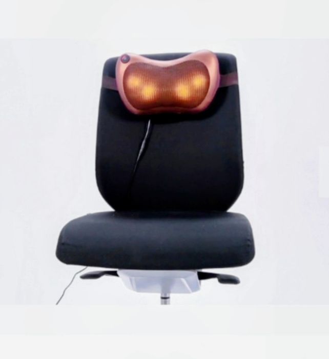 Almofada de massagem com infravermelhos, função de calor e movimentos