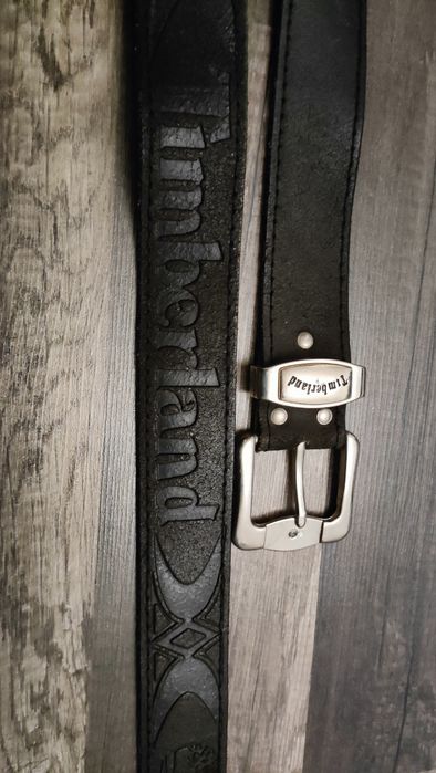 świetny skórzany pasek TIMBERLAND