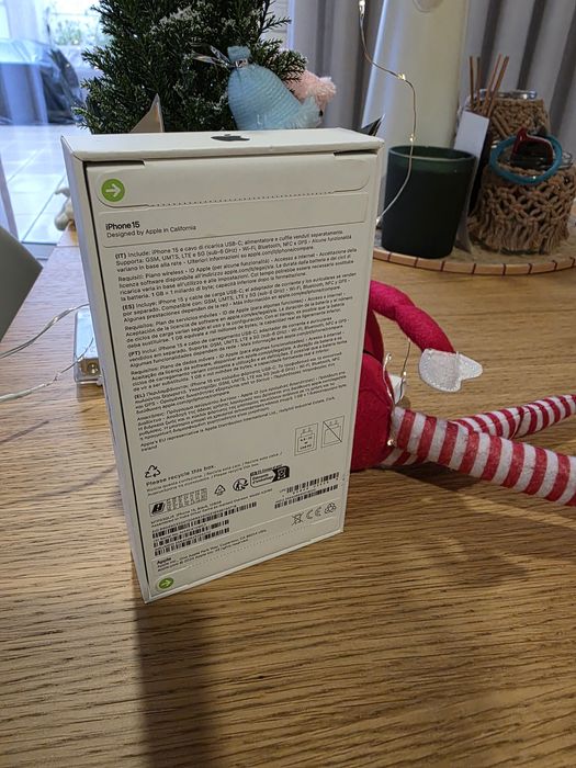 IPhone 15 128gb Black Novo  Com Garantia
