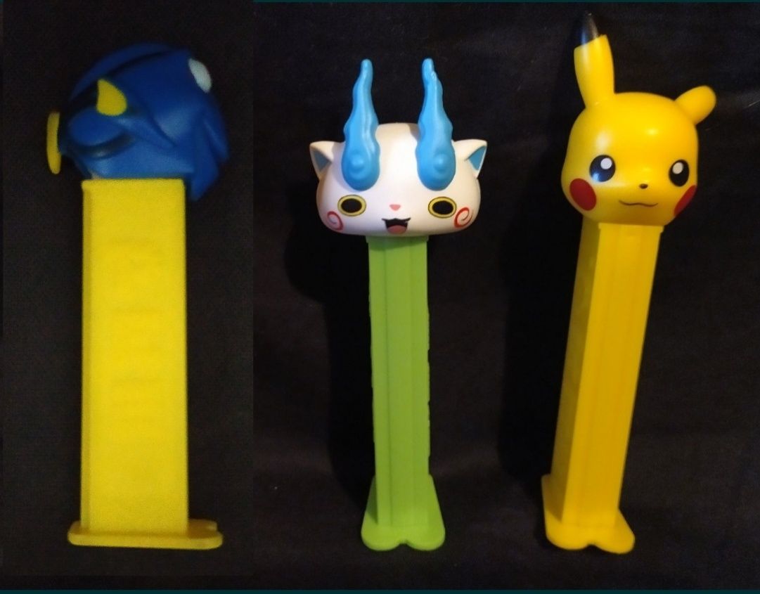 Dispensadores PEZ Nintendo, Picachu, Transformers, Yokai etc