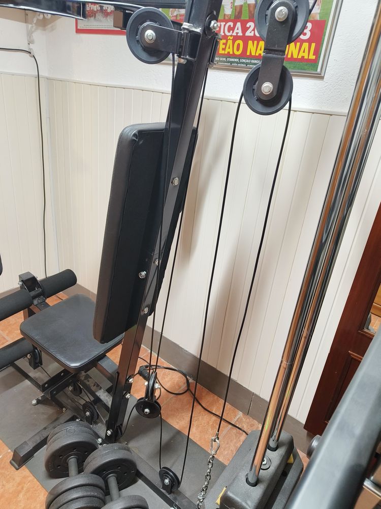 Máquina multi-exercícios para ginásio vidaXL