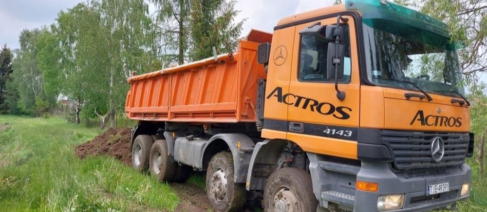 Mercedes actros wywrotka