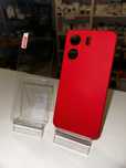 Szkło hartowane + silikonowe etui czerwone do XIAOMI REDMI 13C 4G