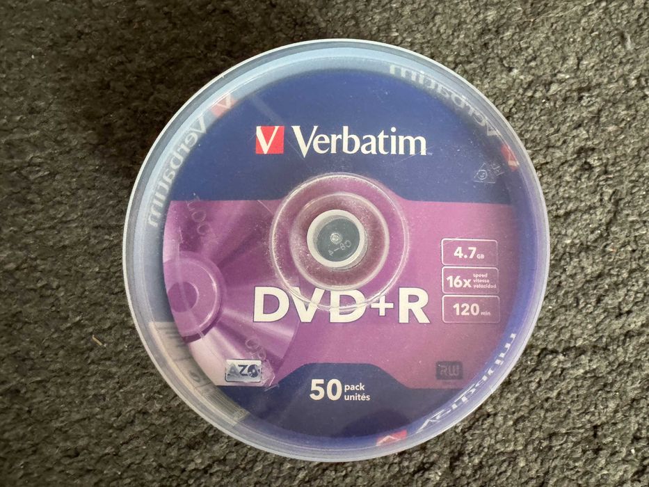 Płyty Verbatim DVD+R 50szt.