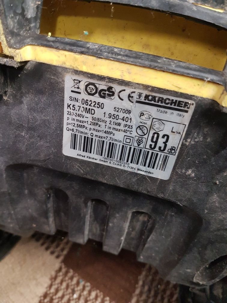 Myjka ciśnieniowa karcher k5.70