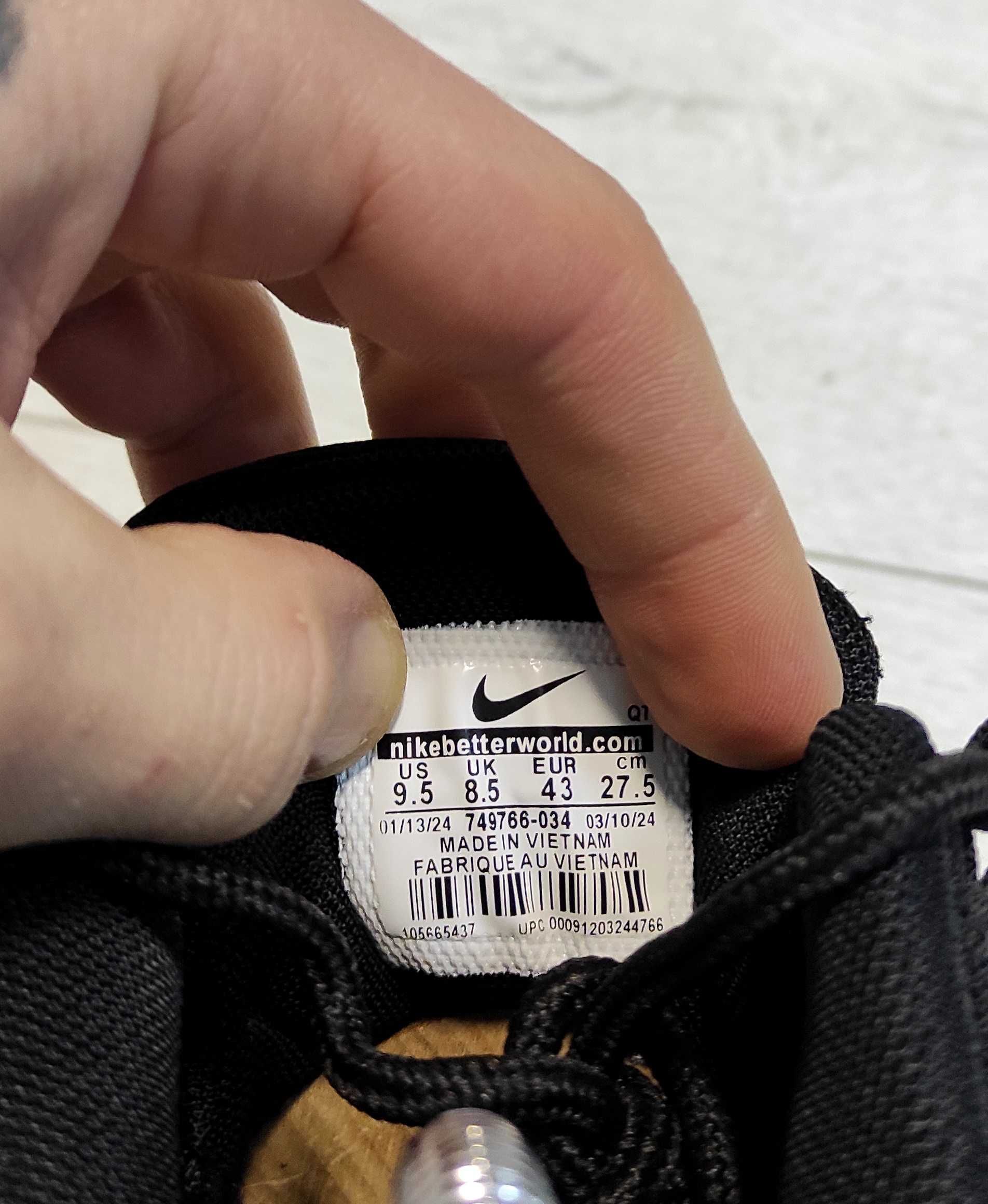 (1680) Чоловічі Кросівки Nike Air Max 95 чорні з хакі (41-45) найк