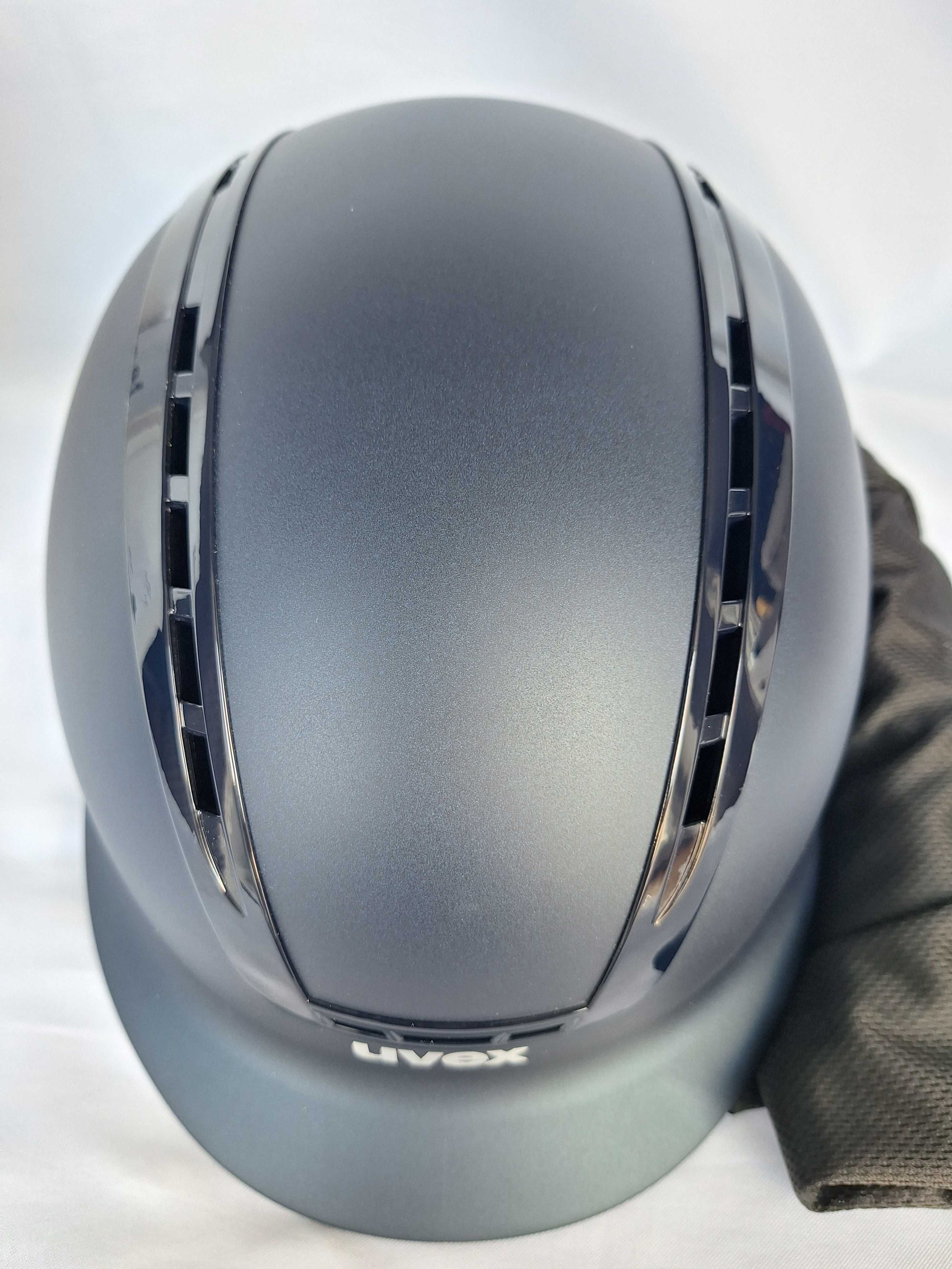 Kask jeździecki toczek Uvex Suxxeed Active Navy Mat XS/S 54-55cm