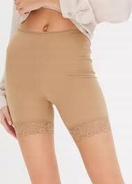 B.P.C reformy kolarki zapobiegające otarciom ud z koronką beżowe ^40/4