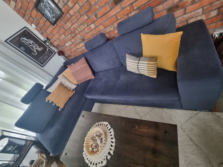 Narożnik granatowy navy