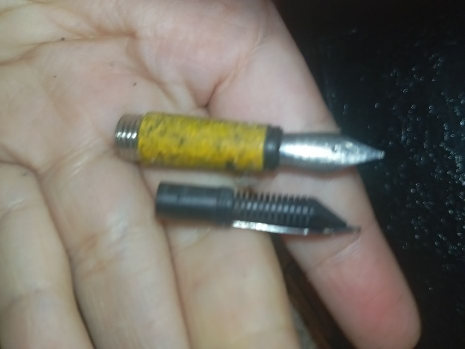 Dois aparos de caneta antigos usa 2658