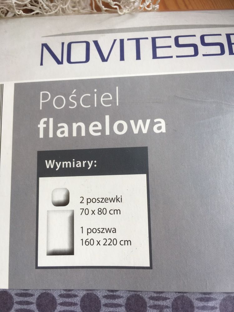 Komplet pościeli flanelowej Novitesse