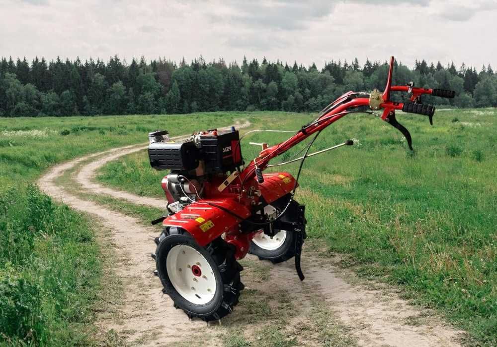 Мотоблок FORTE 1350E-3 Ел. старт / Дизель / +Фреза / Доставка / Кредит