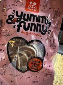 Yummy & Funny dog snacks !!! Mini sushi królik ryba 80g NOWOŚĆ !