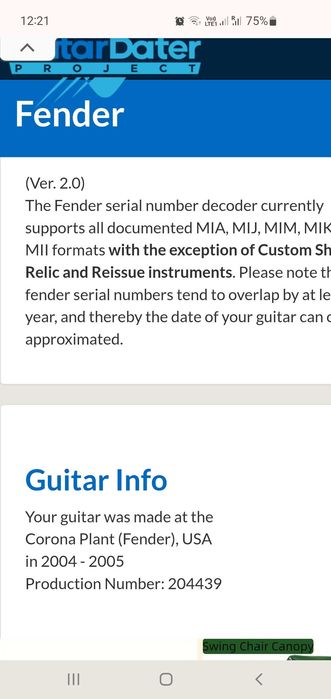 Gitara basowa fender "USA"