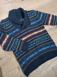 Sweter ciepły chłopięcy r. 92