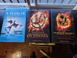 Hunger Games / Jogos da fome -trilogia livros