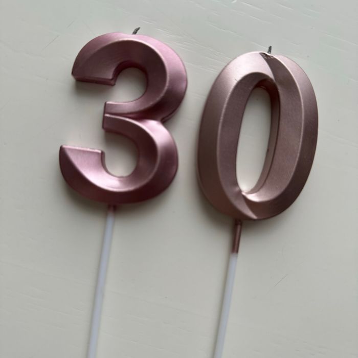 Свічки великі цифри для торту цифра 30