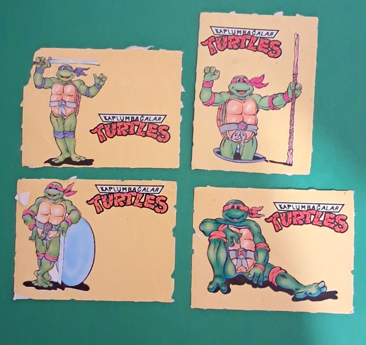 Karty Kaplumbagalar Turtles '91
