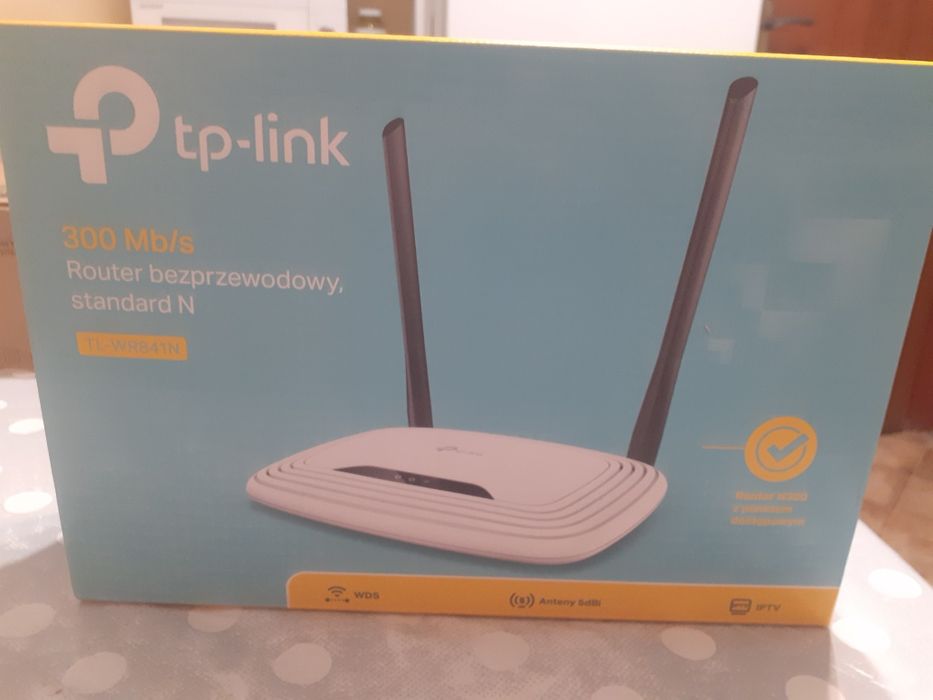 Bezprzewodowy Router TP-Link TL-WR841N Wi-Fi 300Mb/s do domu lub biura