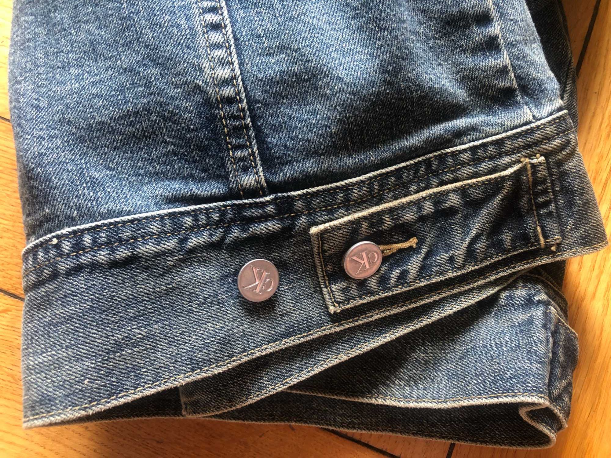 CK Calvin Klein kurtka dżinsowa męska L vintage