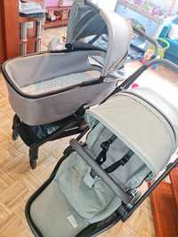 Wozek Recaro 2w1 + adaptery + dwie ramy Celona Sadena