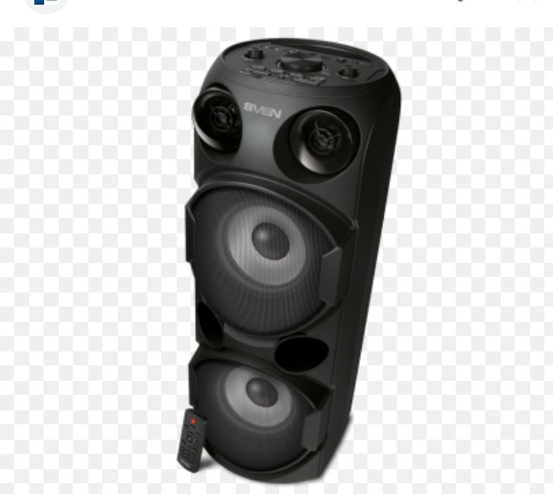 Мобильная аудиосистема с Bluetooth и FM-радио SVEN PS-750
Больше звука