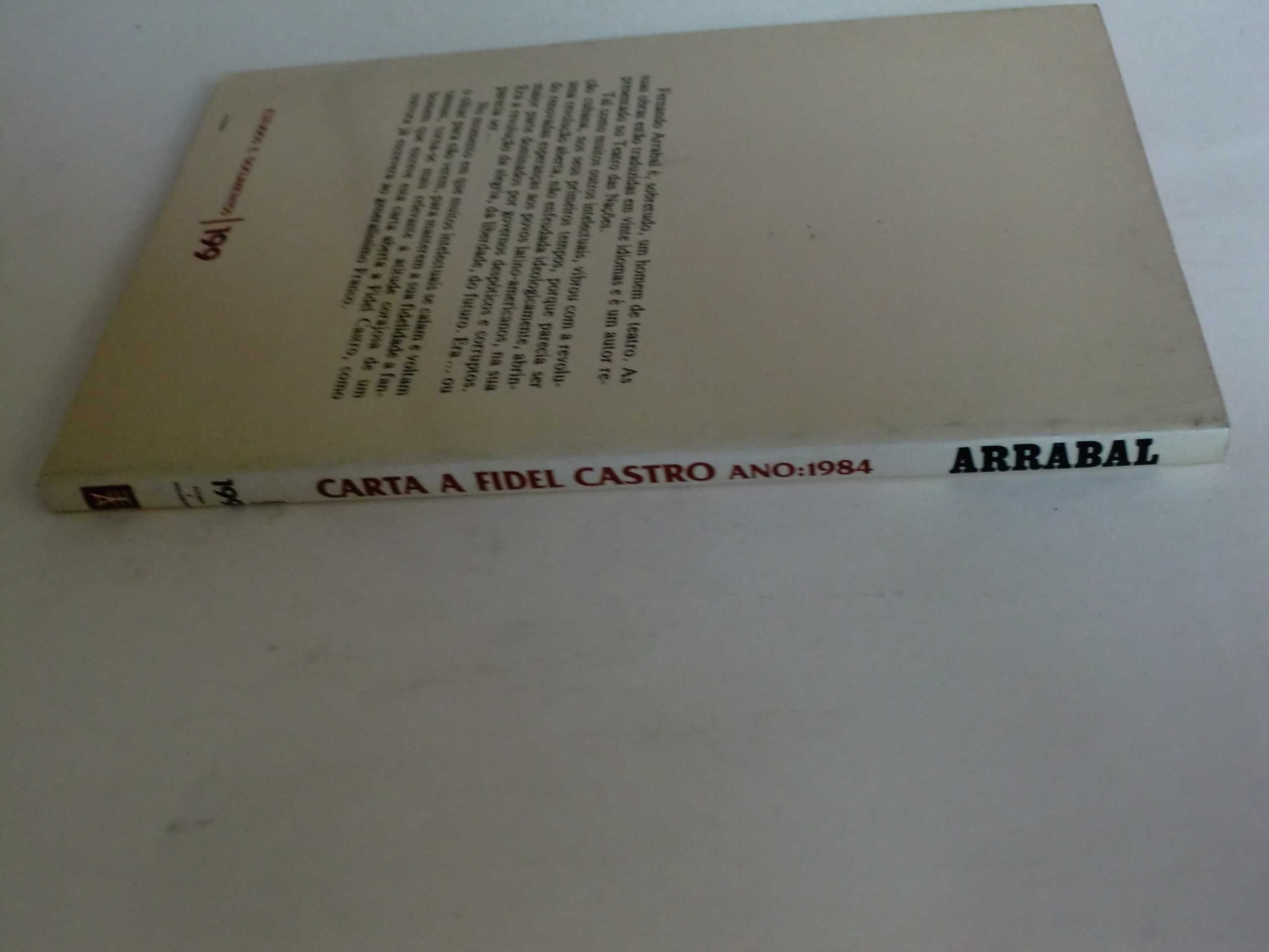 Carta a Fidel de Castro de Fernando Arrabal