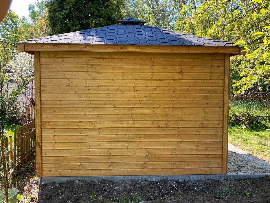 Domek narzędziowy Ares 3m x 3m Altanka drewniana domek - PRODUCENT