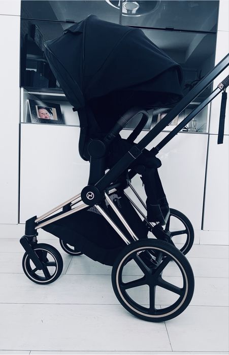 Cybex priam 3.0 rose gold lux komplet 5w1 baza obrotowa