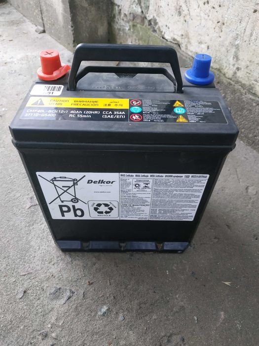 Акумулято Delcor cmf40l-bci(12v) на Хюндай Іонік  40 А