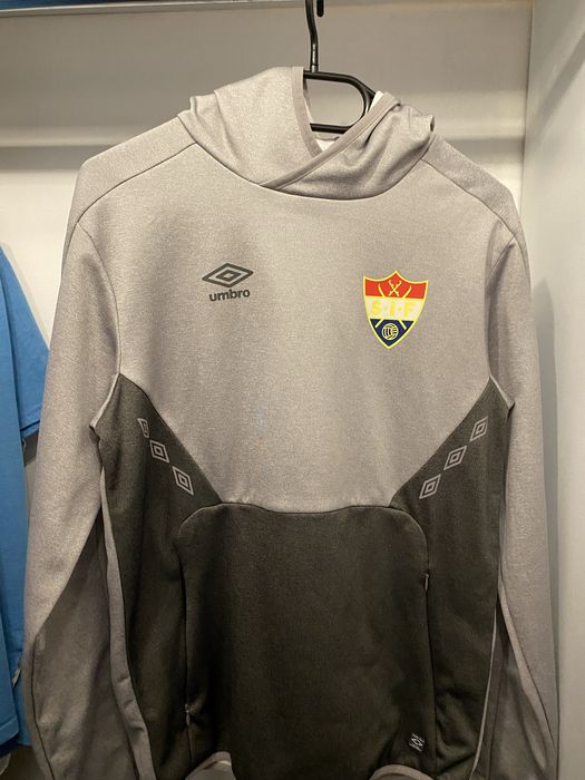 Bluza Umbro z Kapturem Sportowa Silkeborg, Szara tozmiar S