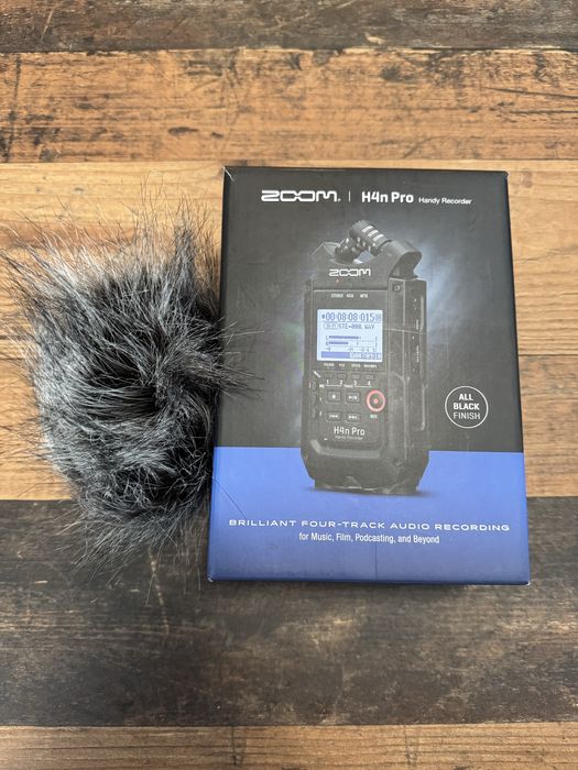 Zoom H4n Pro Rejestrator + WSU-1