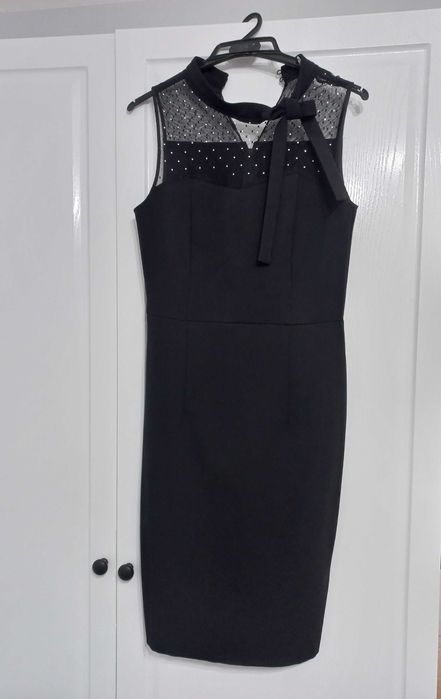 Czarna elegancka sukienka r. M