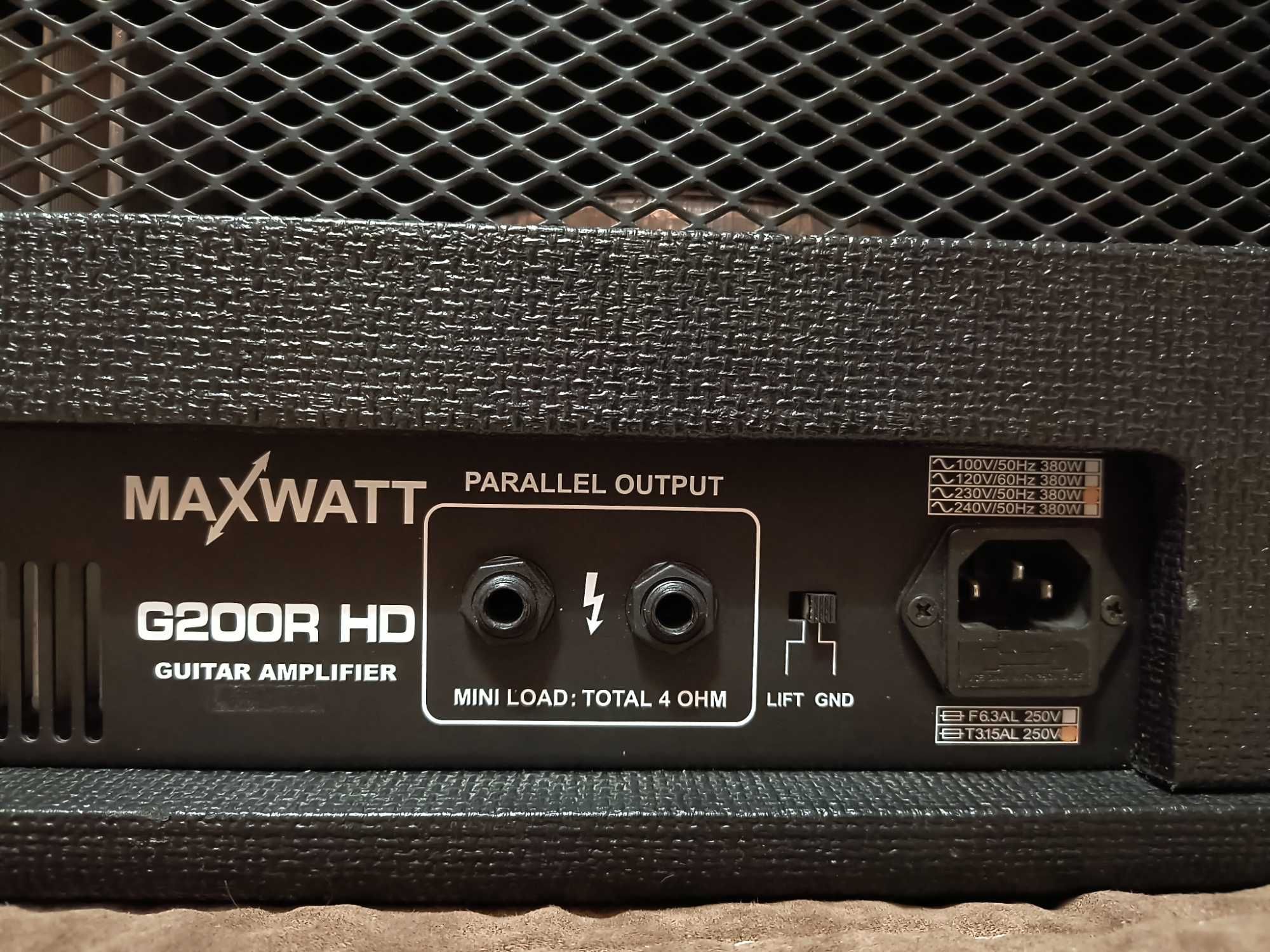 Wzmacniacz Hiwatt Maxwatt G200R HD head głowa gitarowa