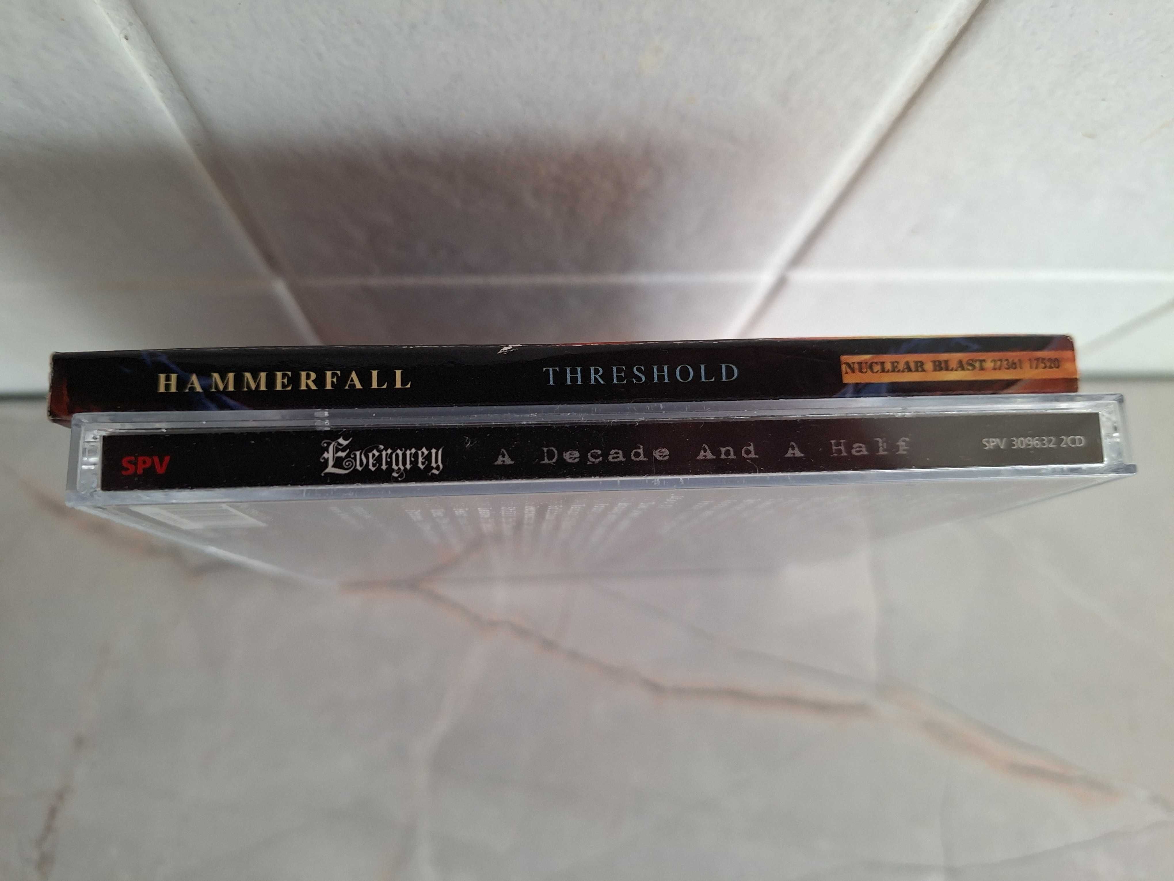 EVERGREY A Decade And A Half + HAMMERFALL Threshold Power Metal 2 x CD