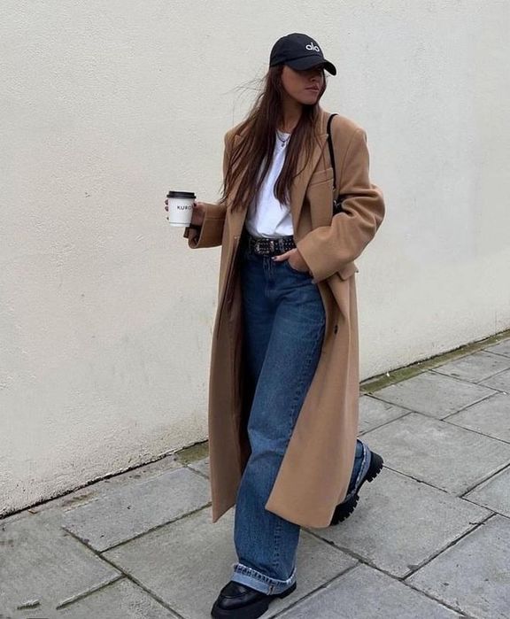 Пальто в чоловічому стилі zara limited edition