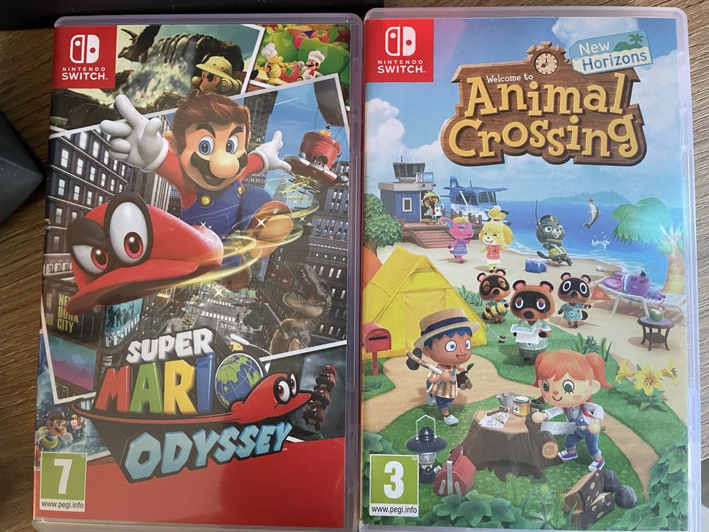 Nintendo switch + 2gry
