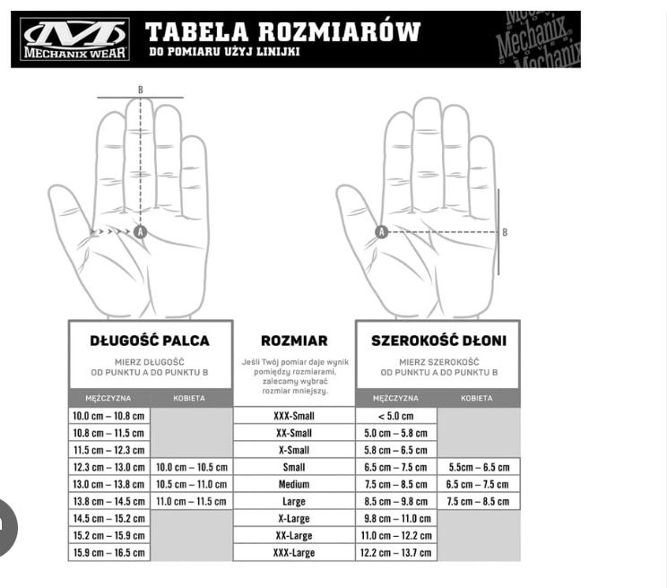 Nowe rękawice Mechanix Dexterity 0,5