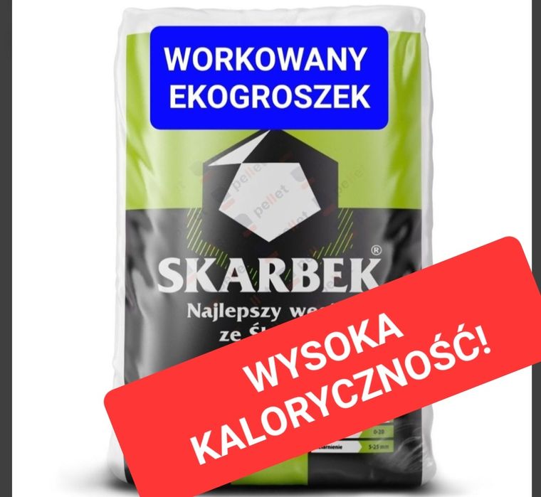 Węgiel ekogroszek workowany polski