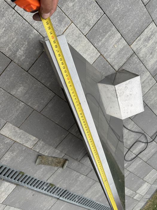 Okap POLAR ze stali nierdzewnej 90x50