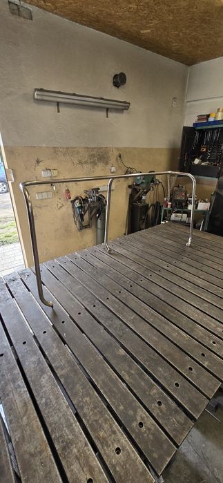 Orurowanie na sterówkę łódź motorówka konsola