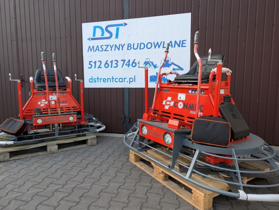 Zacieraczka samojezdna podwójna Conmec crtn 836 2×900mm barikell enar