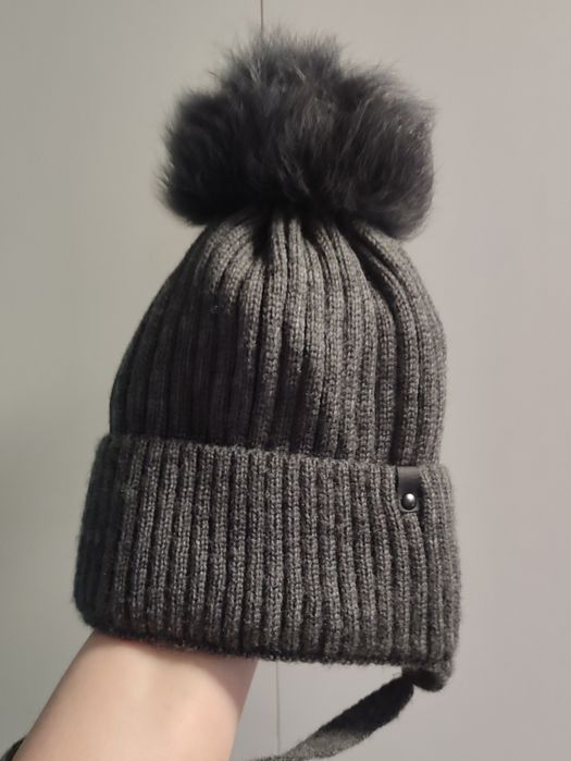 Новий набір шапка зимова та баф (хомут) 3-4 4-5 р для хлопчика