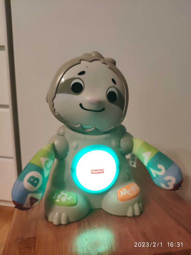 Fisher price leniwiec perezoso hiszpanski
