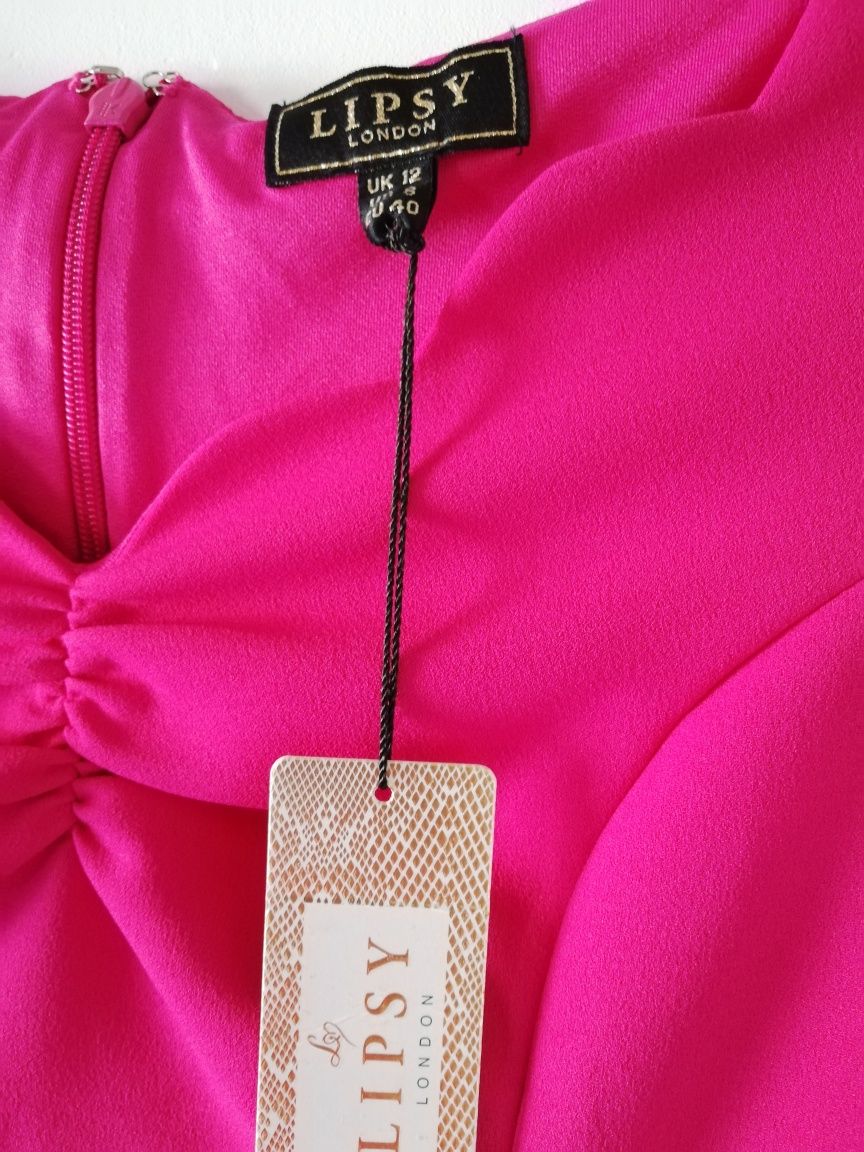 Różowa sukienka lipsy L