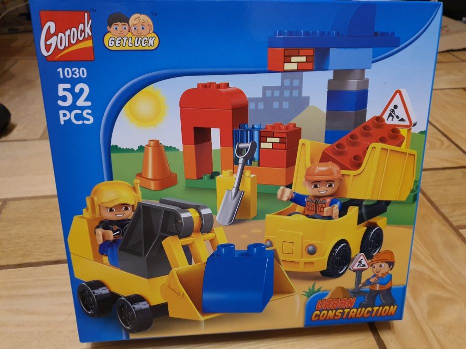 Новый детский конструктор Gorock "Стройка", Легосовместим