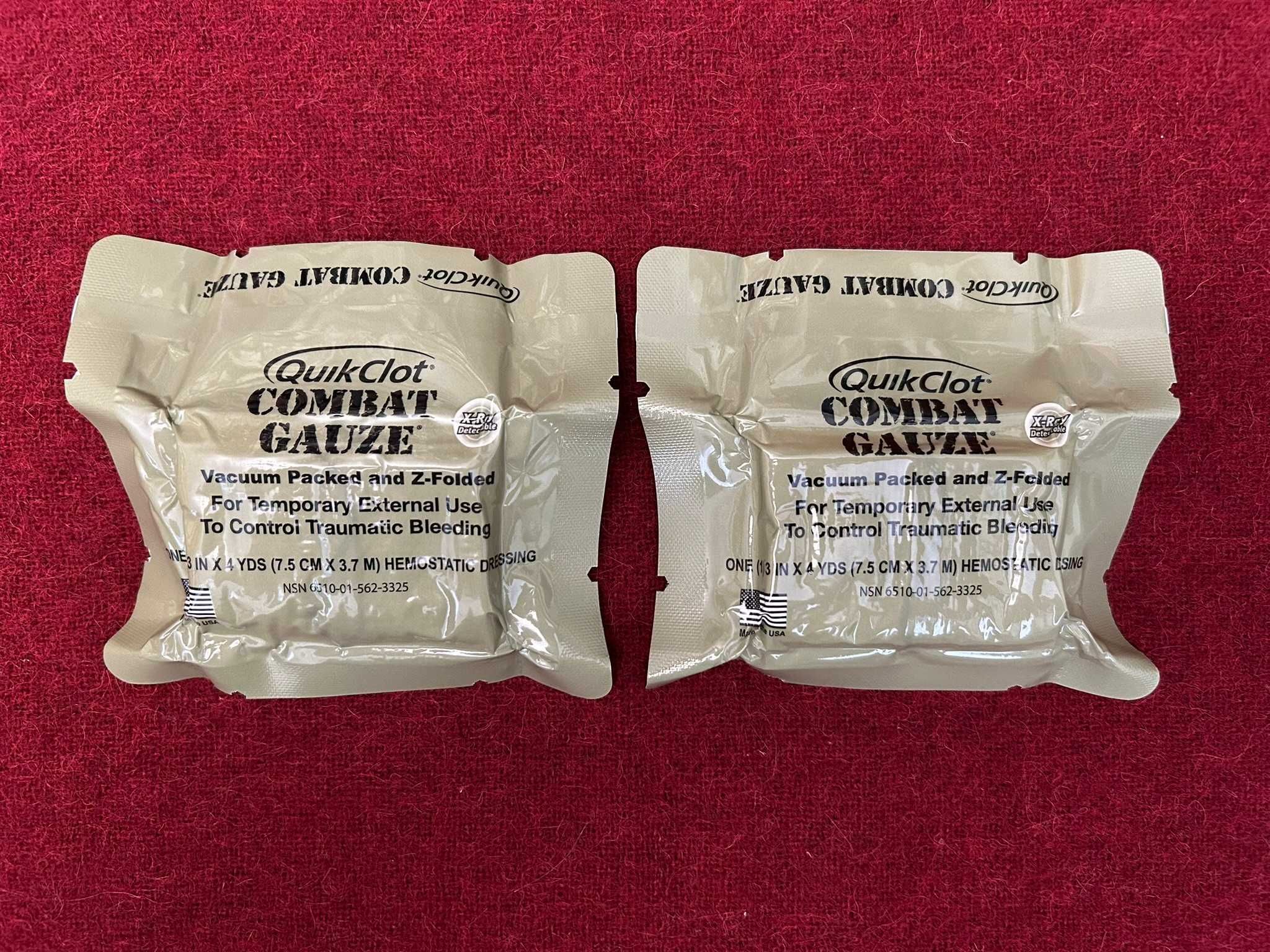 Combat gauze, Hyfin Vent, декомпресійна голка Tytek та ін. одним лотом