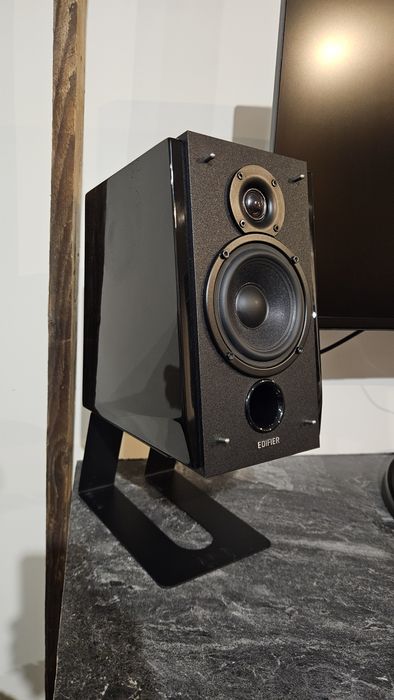 2x stojaki standy podstawki statywy aluminiowe pod głośniki kolumny